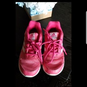 Girls Adidas running shoes